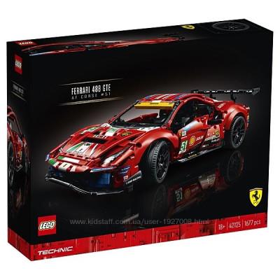 LEGO Technic Ferrari 488 GTE AF Corse №51 (42125)