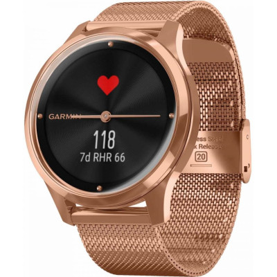 Garmin Vivomove Luxe 18K Rose Gold PVD Stainless Steel (010-02241-04)