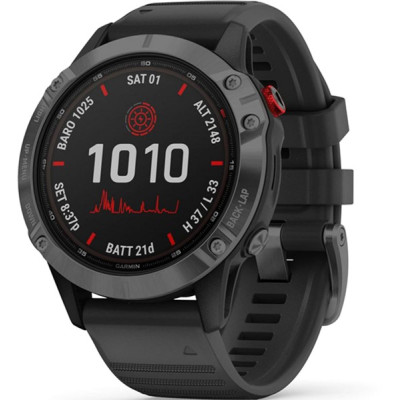 Garmin Fenix 6 Pro Solar Edition Slate Gray (010-02410-15/14)