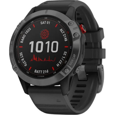 Garmin Fenix 6 Pro Solar Edition Slate Gray (010-02410-15/14)