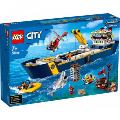 LEGO City Океан: исследовательское судно 745 деталей (60266)