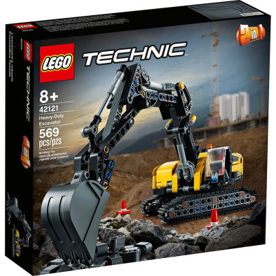 LEGO Technic Сверхмощный экскаватор (42121)