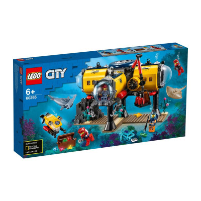 LEGO City Океан: исследовательская база 497 деталей (60265)