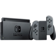 Nintendo Switch with Gray Joy Con