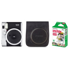 Fujifilm Instax Mini 90 Black + ЧОХОЛ + ФОТОПАПЕР (10шт)