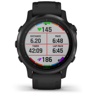 Garmin Fenix 6S Pro Black With Black Band (010-02159-14/010-02159-13)