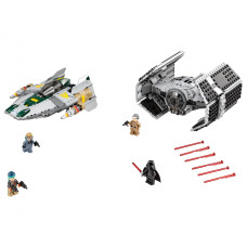 LEGO Star Wars Истребитель TIE Дарта Вейдера и истребитель A-Wing (75150)