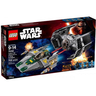 LEGO Star Wars Истребитель TIE Дарта Вейдера и истребитель A-Wing (75150)