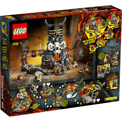 LEGO Ninjago Подземелье колдуна-скелета 1171 деталь (71722)