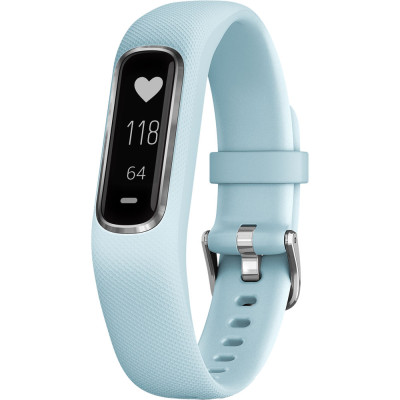 Garmin Vivosmart 4 Azure Blue с Silver Hardware Small/Medium (010-01995-14)