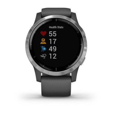 Garmin vivoactive 4 Shadow Gray/Silver (010-02174-03/010-02174-01)