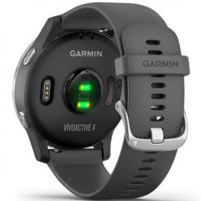 Garmin vivoactive 4 Shadow Gray/Silver (010-02174-03/010-02174-01)