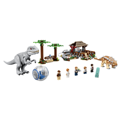 LEGO Jurassic World Индоминус-рекс против Анкилозавра (75941)