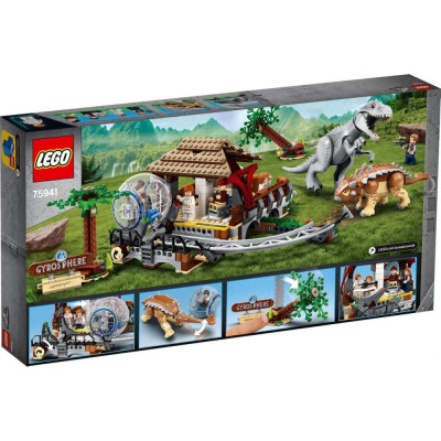 LEGO Jurassic World Индоминус-рекс против Анкилозавра (75941)