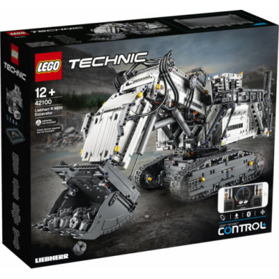 LEGO TECHNIC Экскаватор Liebherr R 9800 (42100)