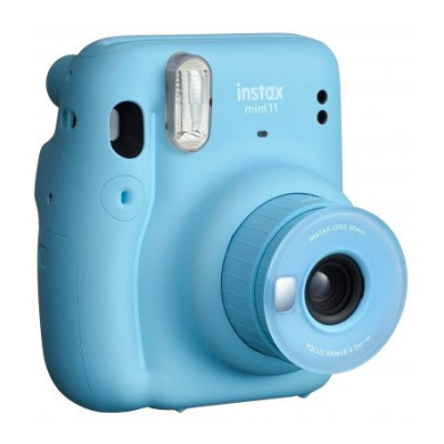 Fujifilm Instax Mini 11 Sky Blue + ЧОХОЛ + ФОТОПАПЕР (10шт)