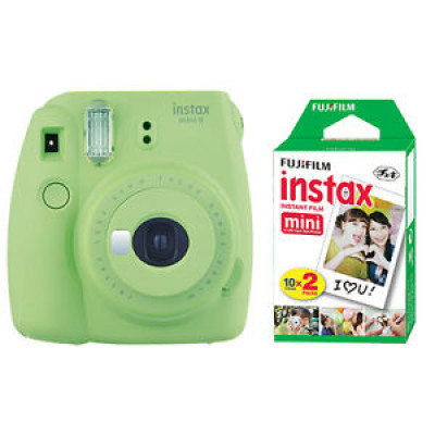 Fujifilm Instax Mini 9 Green + ФОТОПАПЕР (20шт)