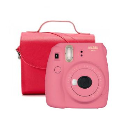 Fujifilm Instax Mini 9 Pink + СУМКА + ФОТОПАПЕР (10шт)