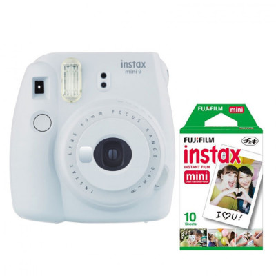 Fujifilm Instax Mini 9 White + ФОТОПАПЕР (10шт)