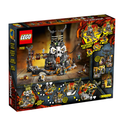 LEGO Ninjago Подземелье колдуна-скелета 1171 деталь (71722)