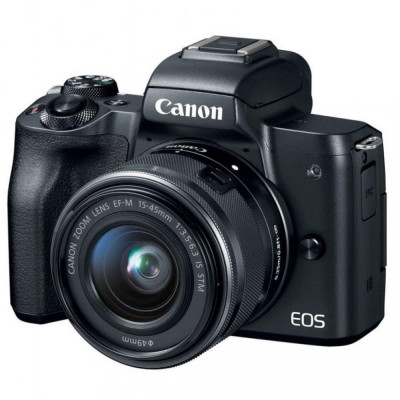 Canon EOS M50 kit (15-45мм +22мм) IS STM Black (2680C055)