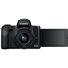 Canon EOS M50 kit (15-45мм +22мм) IS STM Black (2680C055)