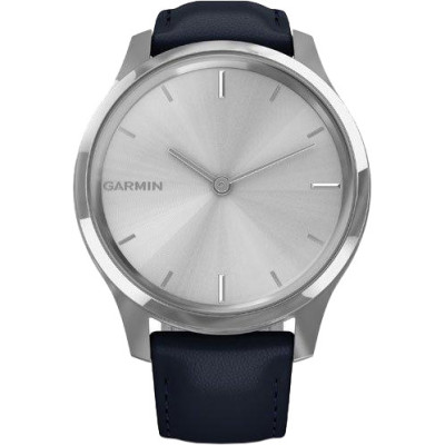 Garmin Vivomove Luxe Silver Navy (010-02241-00)