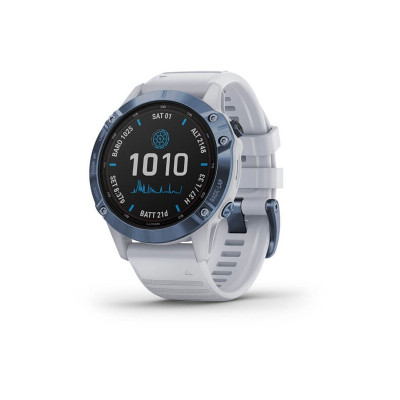  Garmin Fenix 6 Pro Solar Edition Mineral Blue (010-02410-19)