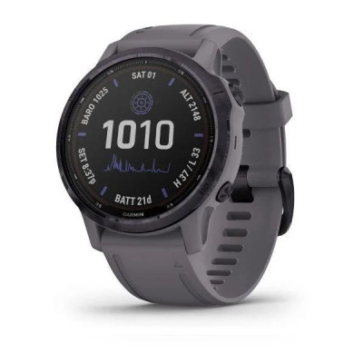 Garmin Fenix 6S Pro Solar with Shale Gray Band (010-02409-15)