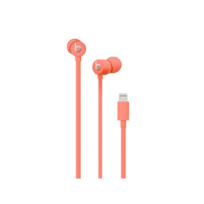 Beats by Dr. Dre urBeats3 Earphones with Lightning Connector Coral (MUHV2)