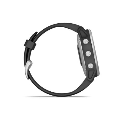 Garmin Fenix 6S Solar Silver with black band (010-02409-00)