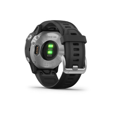 Garmin Fenix 6S Solar Silver with black band (010-02409-00)