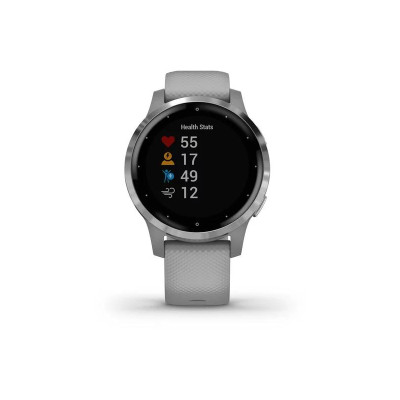 Garmin vivoactive 4S Powder Gray/Silver (010-02172-03/010-02172-01)