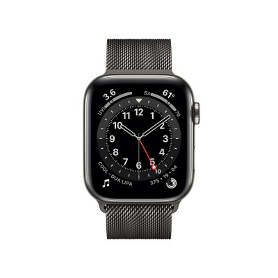 Apple Watch Series 6 GPS + Cellular 40mm Graphite S. Steel Case w. Graphite Milanese L. (MG2U3+M06Y3)