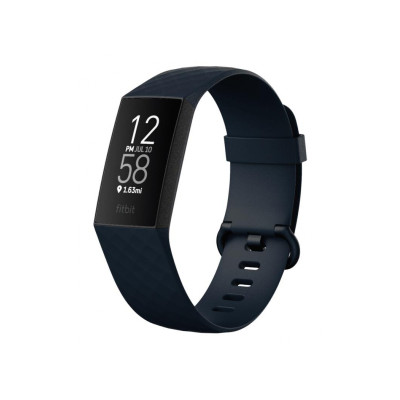 Fitbit Charge 4 Black/Storm Blue (FB417BKNV)