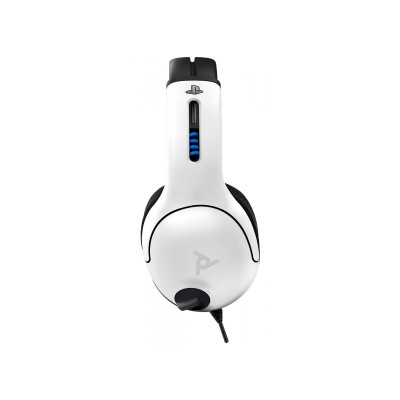 PDP PS5 / PS4 LVL50 Wired Headphones - White (051-099-EU-WH)