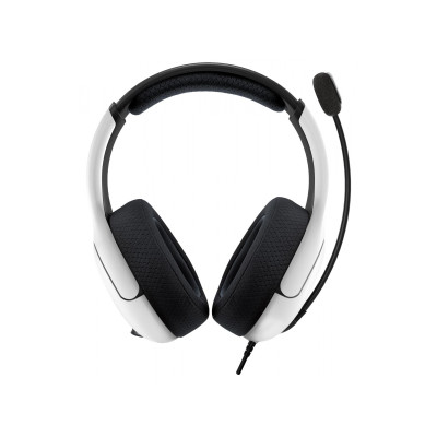 PDP PS5 / PS4 LVL50 Wired Headphones - White (051-099-EU-WH)