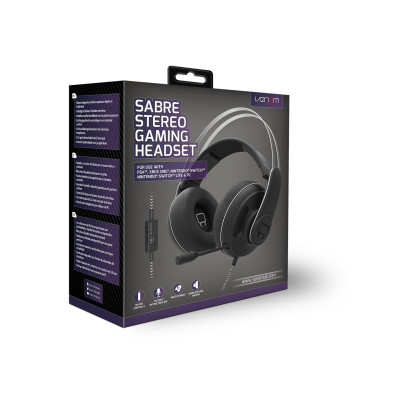 Venom Saber Gaming стерео headset (5031300028758)