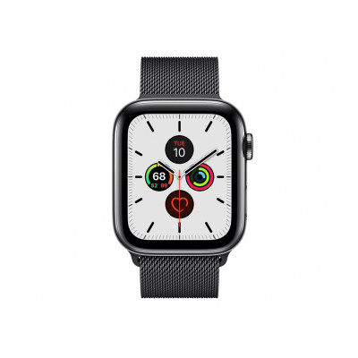 Apple Watch 5 44/Space Grey Steel/Black Loop LTE (MWWL2WB/A)