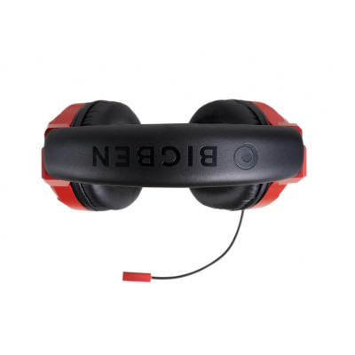 BigBen PS4 Console Headphones - Red (3499550381429)