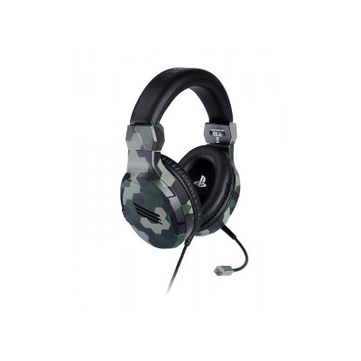 BigBen PS4 Console headphones - Camo Green (3499550381443)