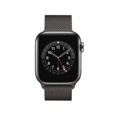 Apple Watch 6 40/Graphite Steel/Graphite Loop LTE (M06Y3WB/A)