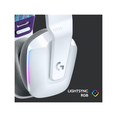 Logitech G733 LIGHTSPEED Wireless RGB WHITE (981-000883) 