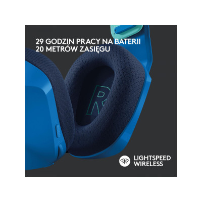 Logitech Lightspeed Wireless RGB Gaming Headset G733 Blue (981-000943)