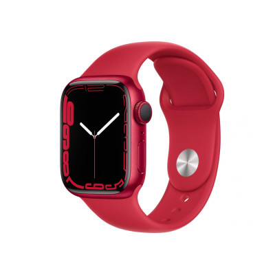 Apple Watch 7 45/(PRODUCT)RED Aluminum/RED Sport GPS (MKN93WB/A)