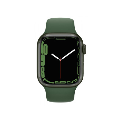 Apple Watch Series 7 GPS 41mm Green Aluminum Case With Green Sport Band (MKN03)