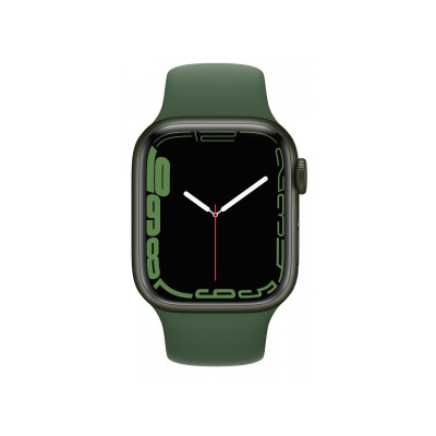 Apple Watch Series 7 GPS 45mm Green Aluminum Case With Green Sport Band (MKN73)