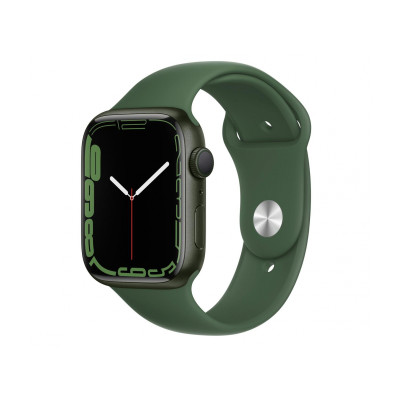 Apple Watch Series 7 GPS 41mm Green Aluminum Case With Green Sport Band (MKN03)