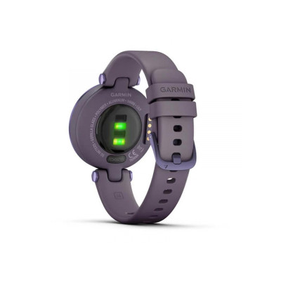 Garmin Lily Midnight Orchid Bezel with Deep Orchid Case and Silicone Band (010-02384-12)