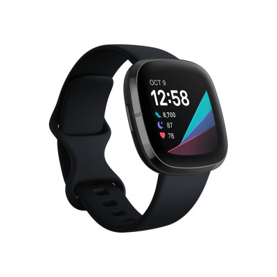 Fitbit Sense czarny + Aria Air (FB512BKBK + FB203BK)